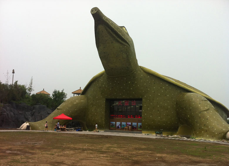 展覽館大型仿真鱉造型景觀(guān)